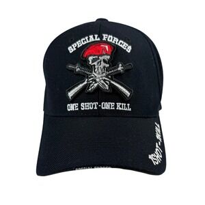 Special‎ Forces Hat Mens OSFM Black Rapid Dominance One Shot Tactical Cap